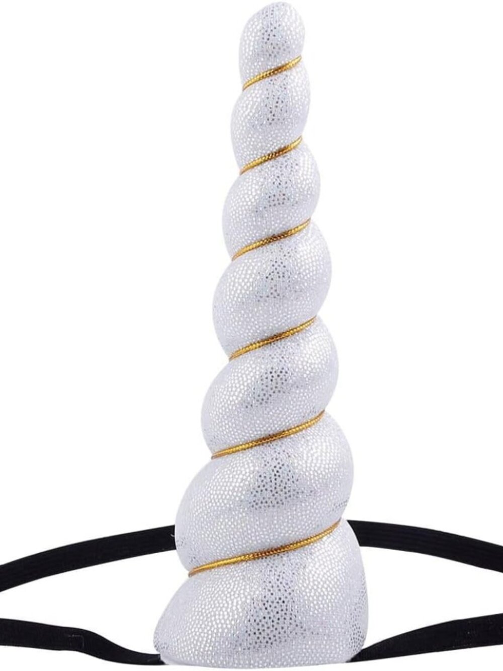 Delicate Dew Shiny Unicorn Horn Elastic Headband Cosplay Costume Easter Headpiec